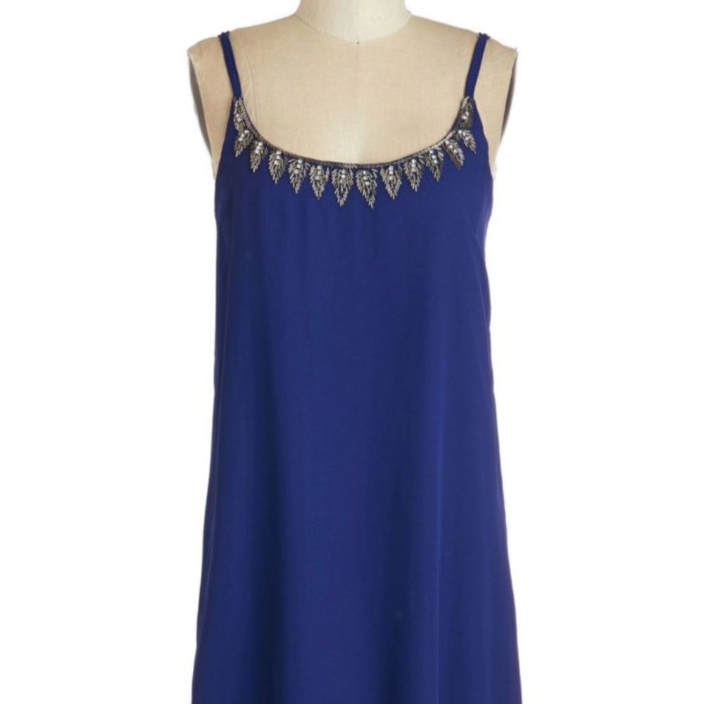 Ya Los angels blue cocktail dress